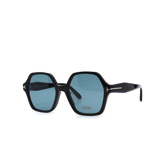 Tom Ford Accessories - NEW TOM FORD TF1032/S 01A ROMY BLACK BLUE LENS AUTHENTIC SUNGLASSES